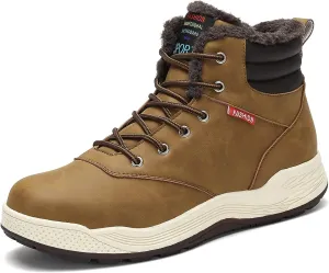 AFT AFFINEST Mens Snow Boots Waterproof Outdoor Hiking Shoes Ankle Sneakers