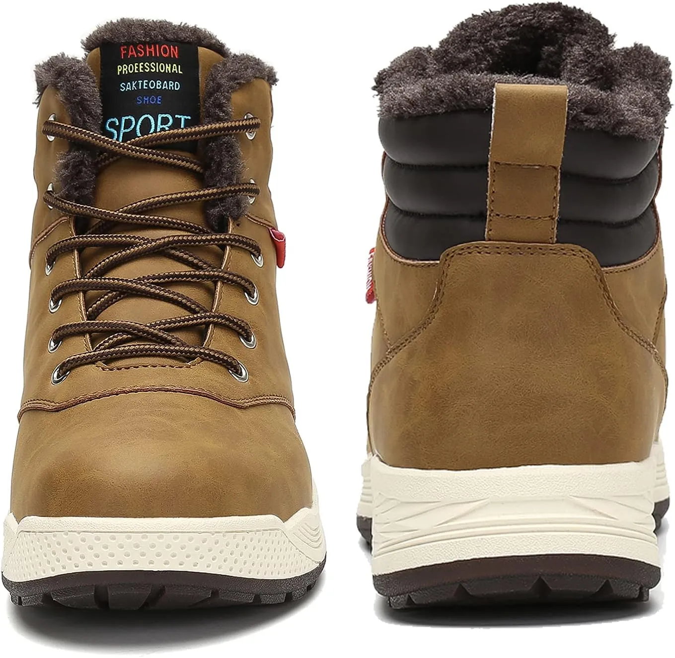 AFT AFFINEST Mens Snow Boots Waterproof Outdoor Hiking Shoes Ankle Sneakers