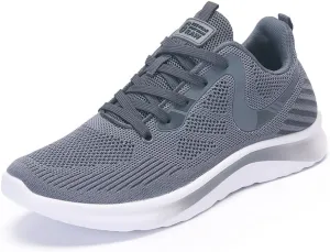 Asifn Men's Casual Mesh Sneakers Lightweigh Breathable Comfortable Walking Running Athletic Outdoor Non-Slip Shoes