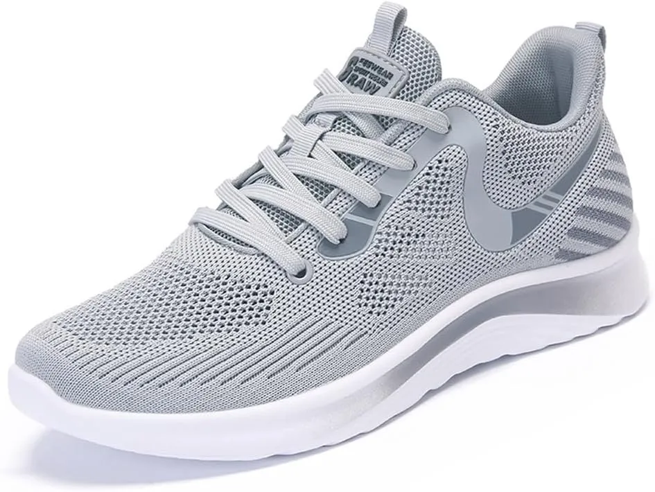 Asifn Men's Casual Mesh Sneakers Lightweigh Breathable Comfortable Walking Running Athletic Outdoor Non-Slip Shoes