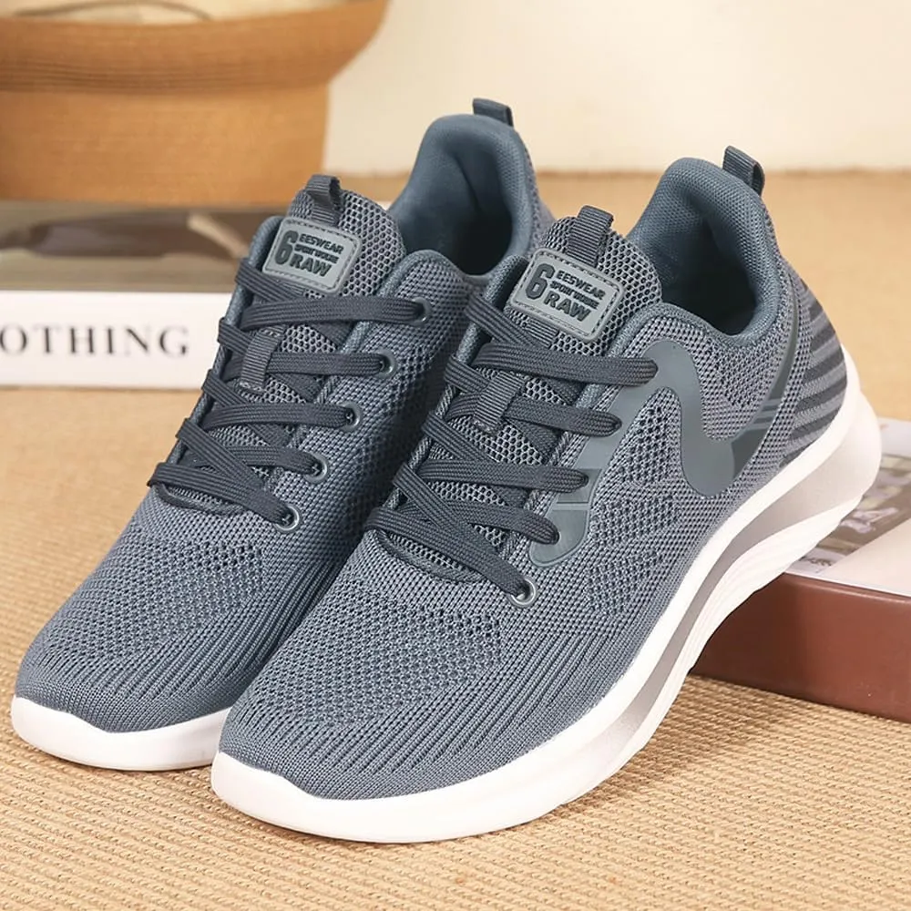Asifn Men's Casual Mesh Sneakers Lightweigh Breathable Comfortable Walking Running Athletic Outdoor Non-Slip Shoes