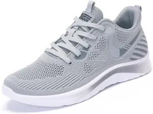Asifn Men's Casual Mesh Sneakers Lightweigh Breathable Comfortable Walking Running Athletic Outdoor Non-Slip Shoes
