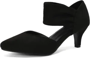Elegant Women Kitten Heels for Women Pointed Toe Office Pumps