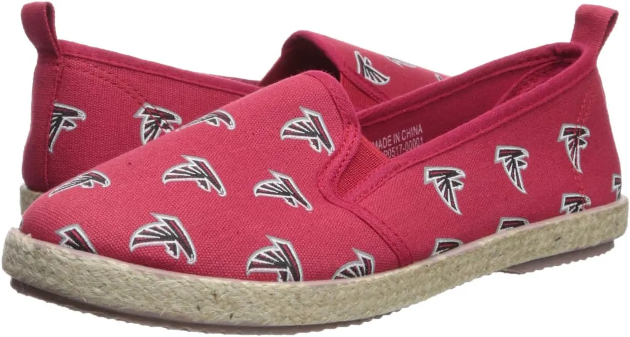FOCO NFL Women's Espadrille Canvas Shoes
