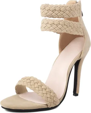 Gladiator Stiletto Heels Womens Classic Sandals