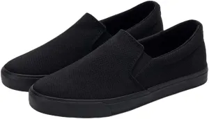 Happyyami Mens Clipper Sneaker Canvas Slip On Shoes Comfort Loafer Sneaker for Male Working Spring Outdoor Wearing