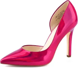 JENN ARDOR Stiletto High Heel Shoes for Women: Pointed, Closed Toe Classic Slip On Dress Pumps