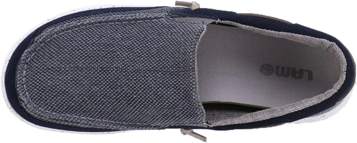 Lamo Men's Calvin Lightweight Water-Resistant Canvas Slip-On Shoes