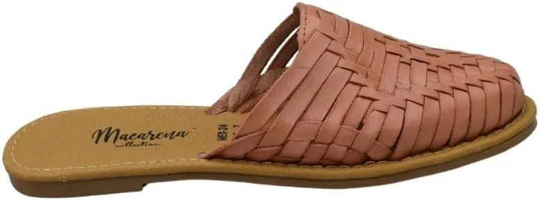 Macarena Collection Womens Shoes Leather Sandals for Women | Huarache Handmade Mexican Sandals Women | Comfortable & Stylish Womens Sandals 702