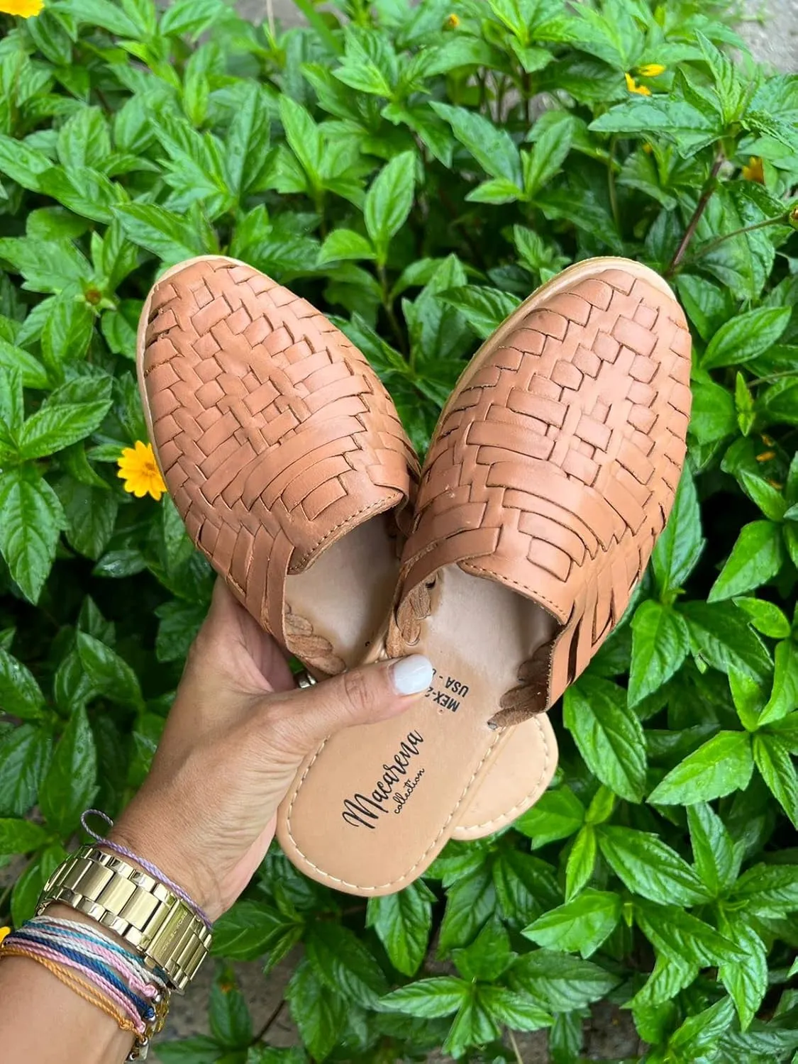 Macarena Collection Womens Shoes Leather Sandals for Women | Huarache Handmade Mexican Sandals Women | Comfortable & Stylish Womens Sandals 702