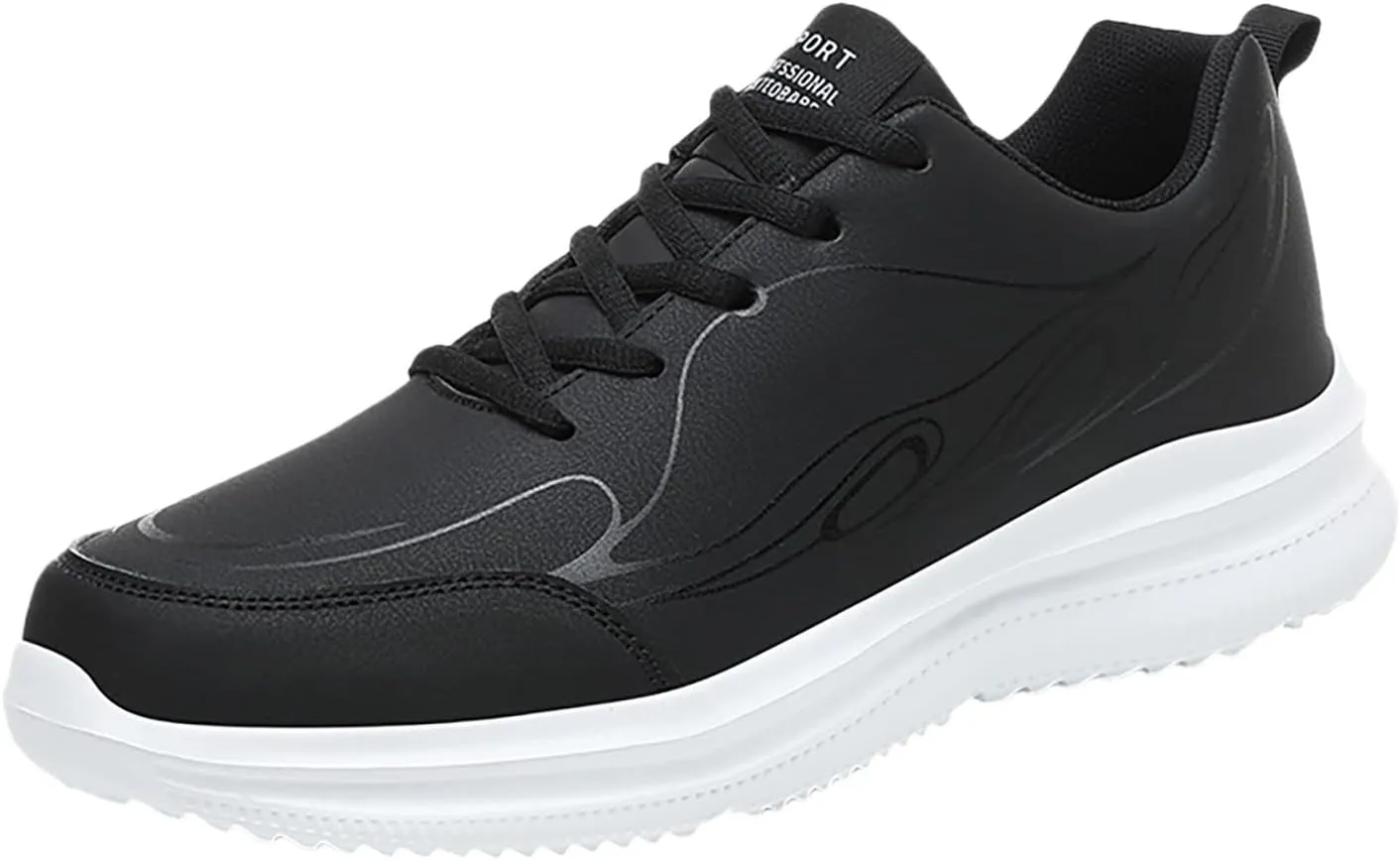 Men's Comfortable Diabetic Shoes Comfortable Breathable Stretch Canvas Slip On Sneaker Lightweight Hiking Shoes