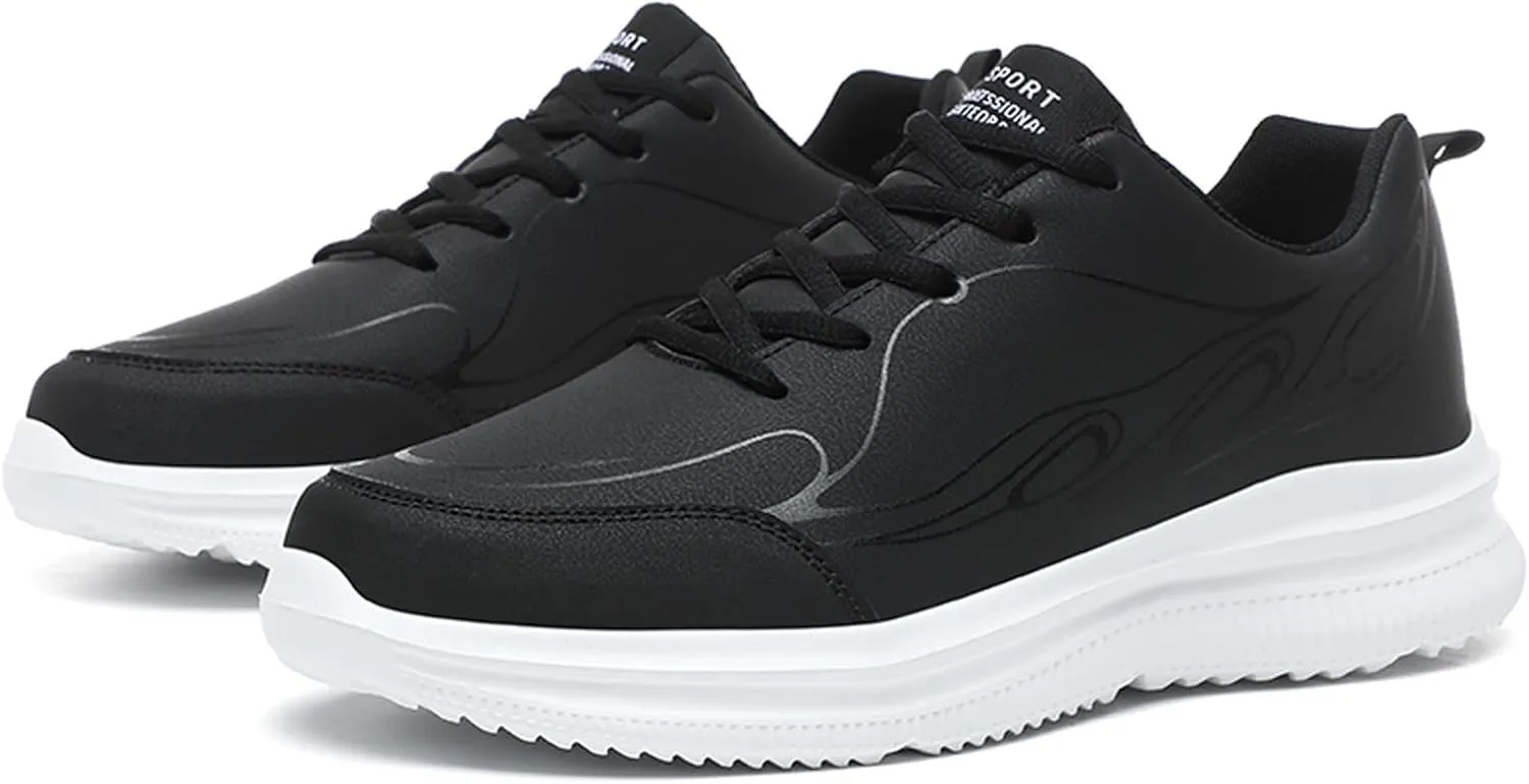 Men's Comfortable Diabetic Shoes Comfortable Breathable Stretch Canvas Slip On Sneaker Lightweight Hiking Shoes
