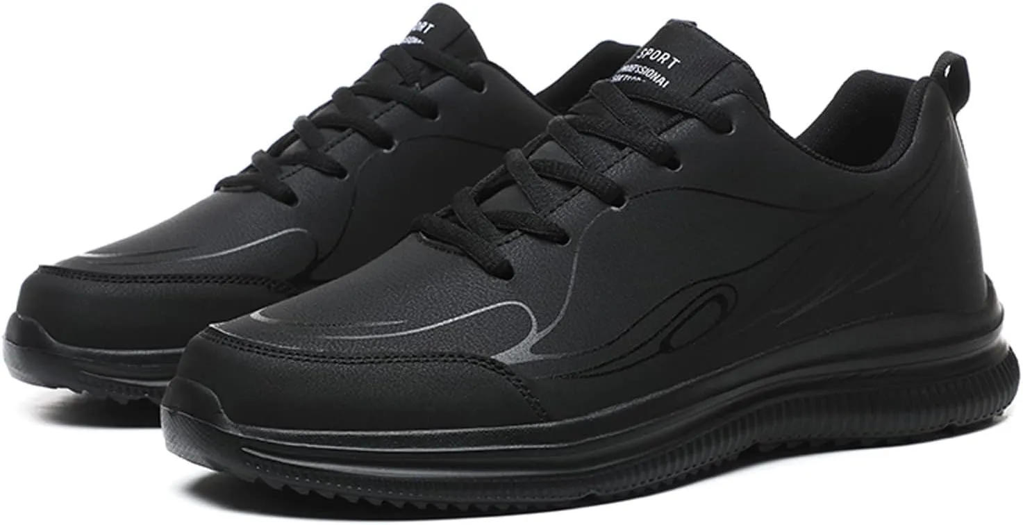 Men's Comfortable Diabetic Shoes Comfortable Breathable Stretch Canvas Slip On Sneaker Lightweight Hiking Shoes