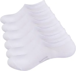 Men's No Show Socks For Men, Breathable Low Cut Cotton Casual Everyday Athletic Invisible Socks with Non-slip Grips