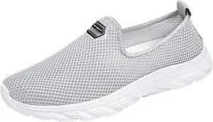 Mens Walking Shoes Women Casual Dress Shoes Womens Shoes Sneakers Lightweight Hiking Shoes PU Leather Tennis Shoes Low Top Wide Tennis Shoes Slip Ons