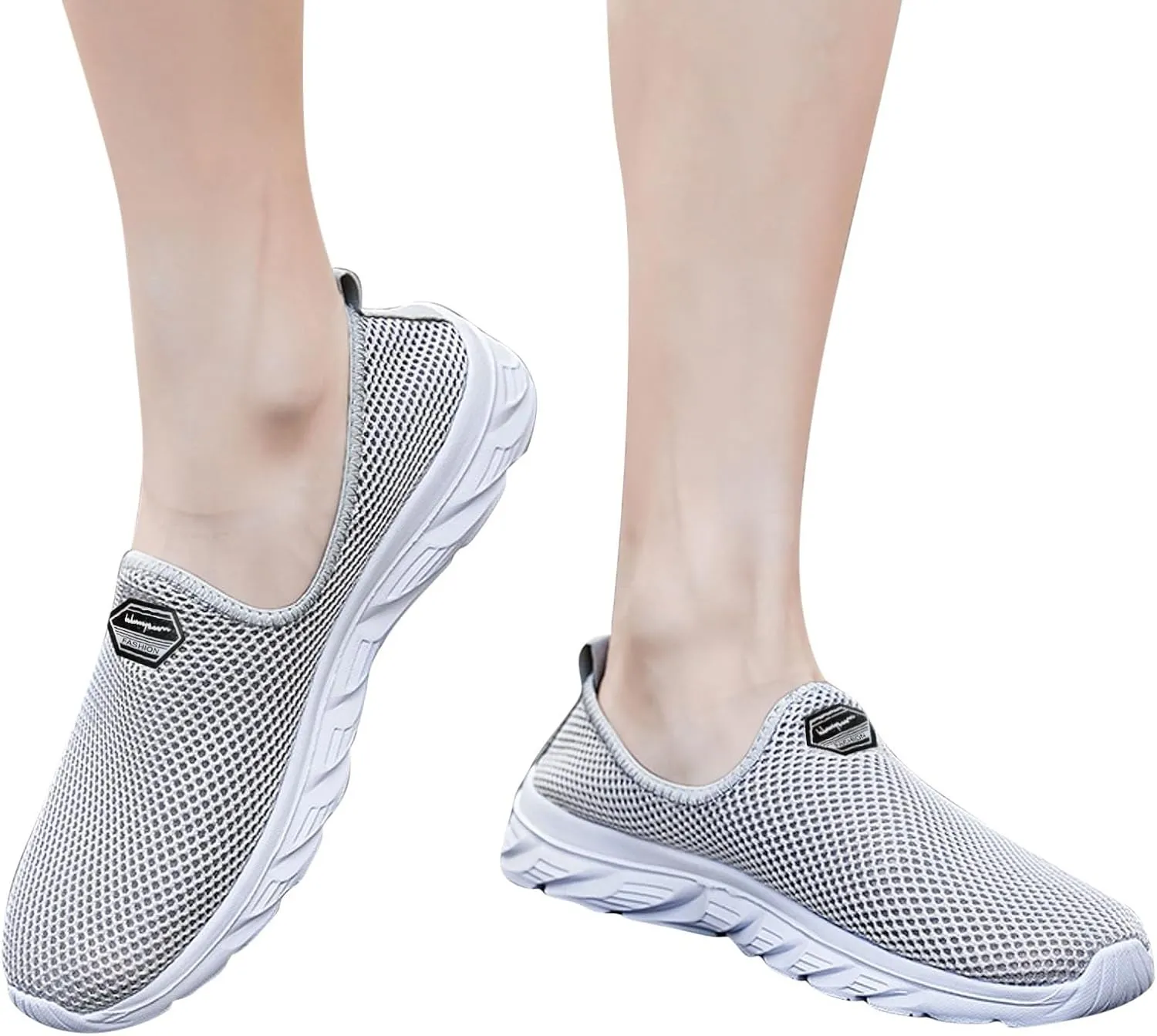 Mens Walking Shoes Women Casual Dress Shoes Womens Shoes Sneakers Lightweight Hiking Shoes PU Leather Tennis Shoes Low Top Wide Tennis Shoes Slip Ons