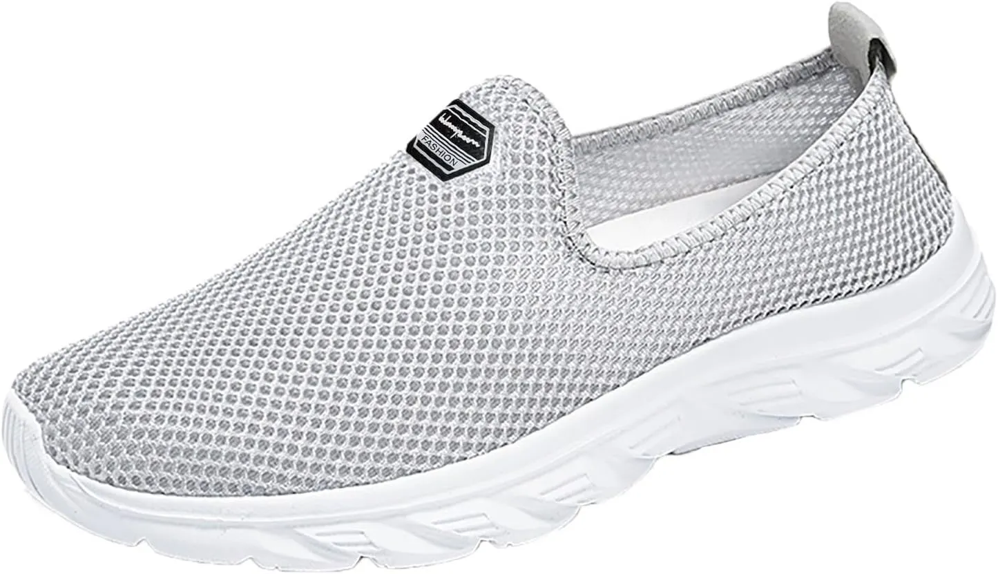 Mens Walking Shoes Women Casual Dress Shoes Womens Shoes Sneakers Lightweight Hiking Shoes PU Leather Tennis Shoes Low Top Wide Tennis Shoes Slip Ons