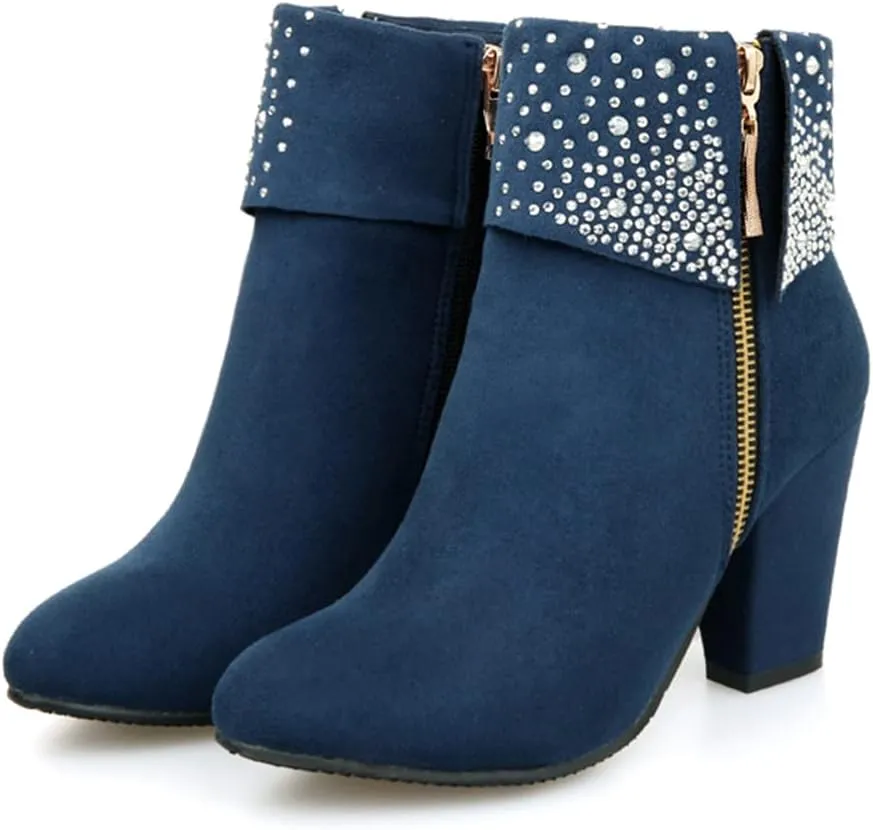 MRKEWUNEY Elegant Women Ankle Boots
