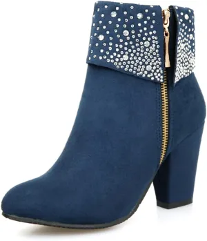 MRKEWUNEY Elegant Women Ankle Boots