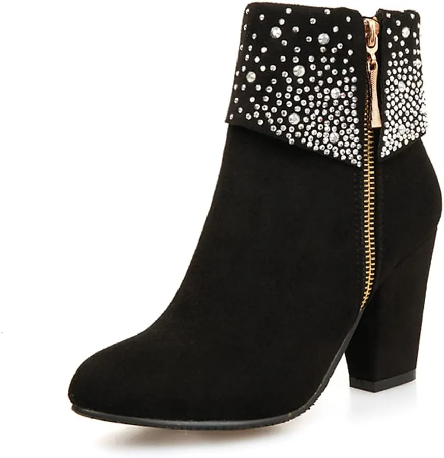 MRKEWUNEY Elegant Women Ankle Boots