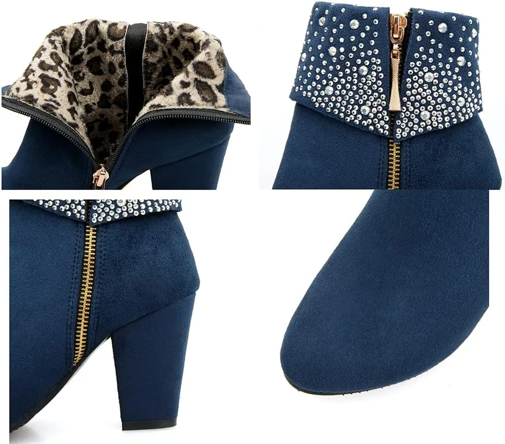 MRKEWUNEY Elegant Women Ankle Boots