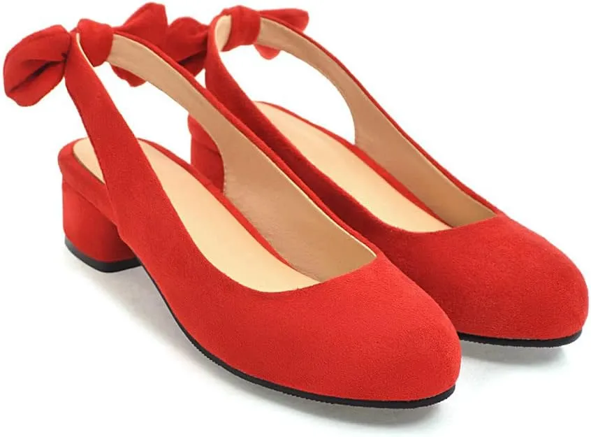 MRKEWUNEY Elegant Womens Chunky Heel Mary Jane Round Toe Ankle Strap