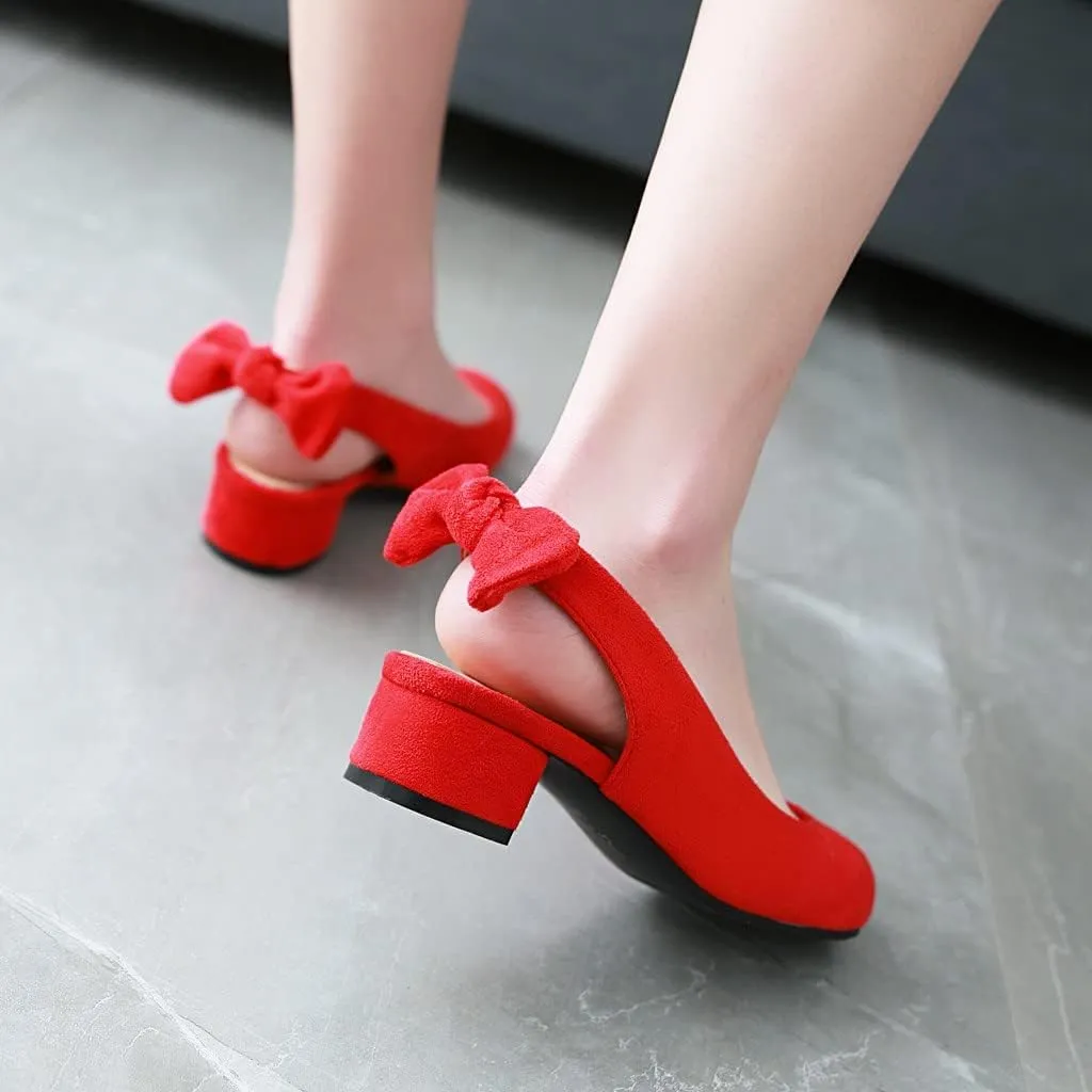 MRKEWUNEY Elegant Womens Chunky Heel Mary Jane Round Toe Ankle Strap