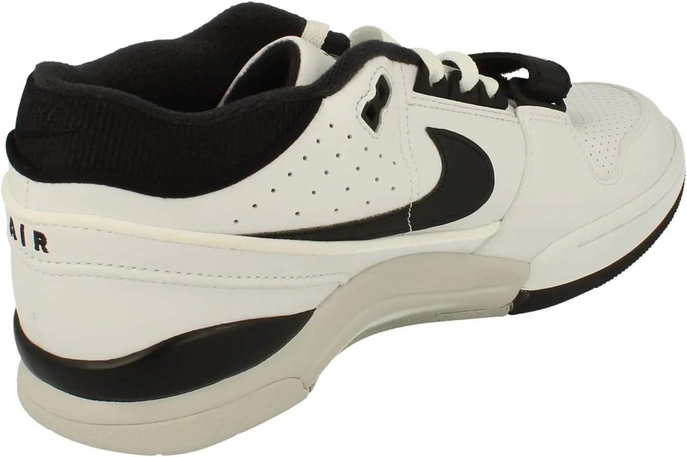 Nike Air Alpha Force 88 x Billie Men's Shoes (DZ6763-101, White/Neutral Grey/Fire Red)