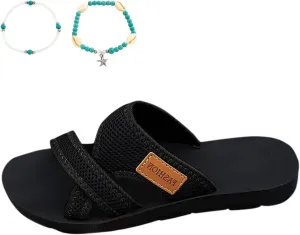 Orthopedic Sandals for Women Hollow Mesh Slide Sandals Arch Support Sandal Comfortable Beach Slippers