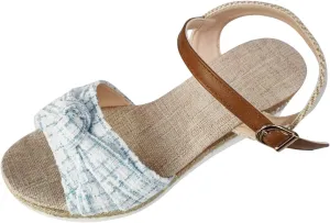 Orthopedic Wedge Sandals for Women Espadrilles Platform Sandals Open Toe Ankle Strap Summer Dressy Sandal Walking Slippers