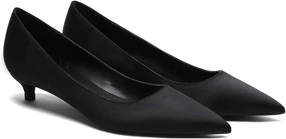Roimaash 3CM Heel Elegant Women Pumps Kitten Heels