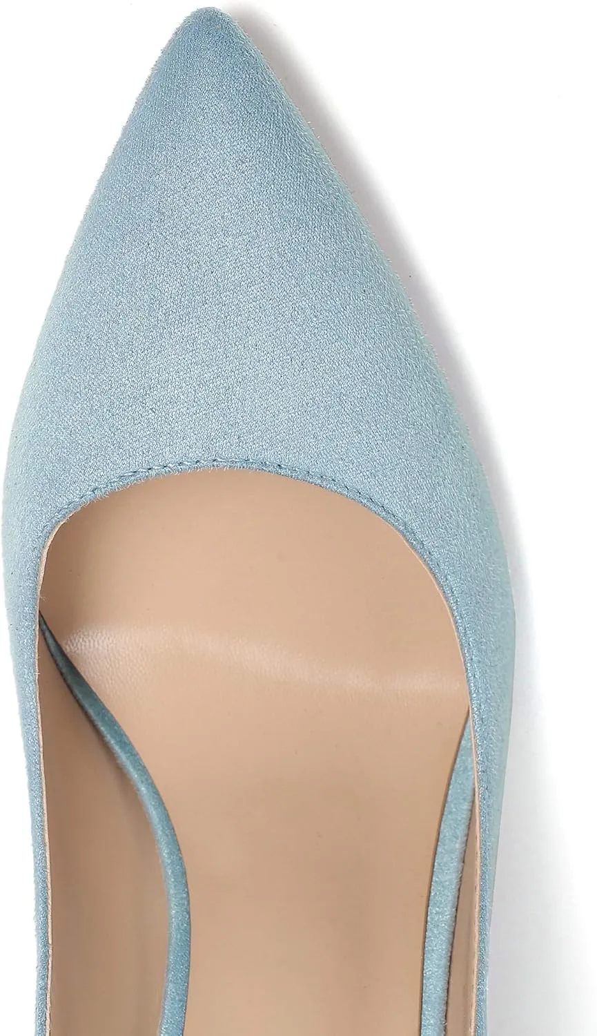 SAMMITOP Women's Classic Fashion Stiletto Pointed Toe 10CM High Heel Dress Pump Shoes