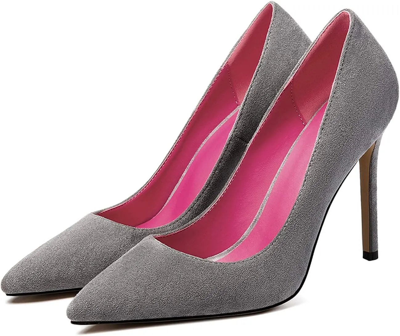 SAMMITOP Women's Classic Pointed Toe Stiletto High Heel Dress Pumps