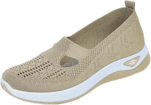 Sandals for Women Orthopedic Breathable Sandals Slip on Arch Support Sandal Memory Foam Sandal Walking Shoes