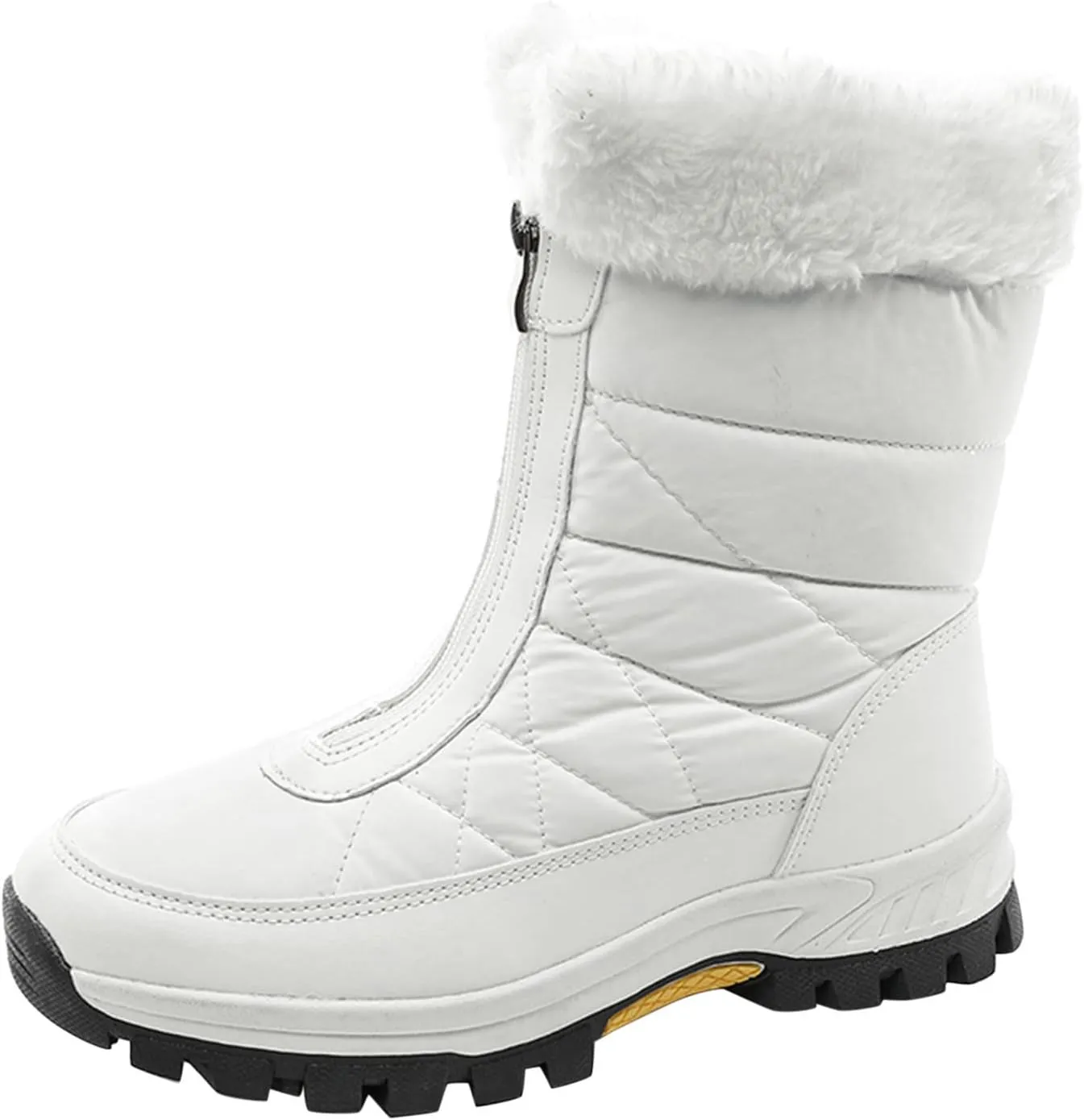 Snow Boots for Teen Girls Waterproof Snow Boots Insulated Ankle Booties Cold Weather Lightweight Hiking Boot Snow Boots