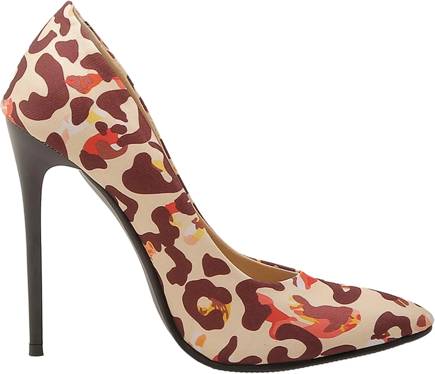 Stiletto Heels Womens Pointed Toe Patent Elegant Pumps