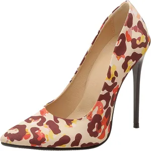Stiletto Heels Womens Pointed Toe Patent Elegant Pumps