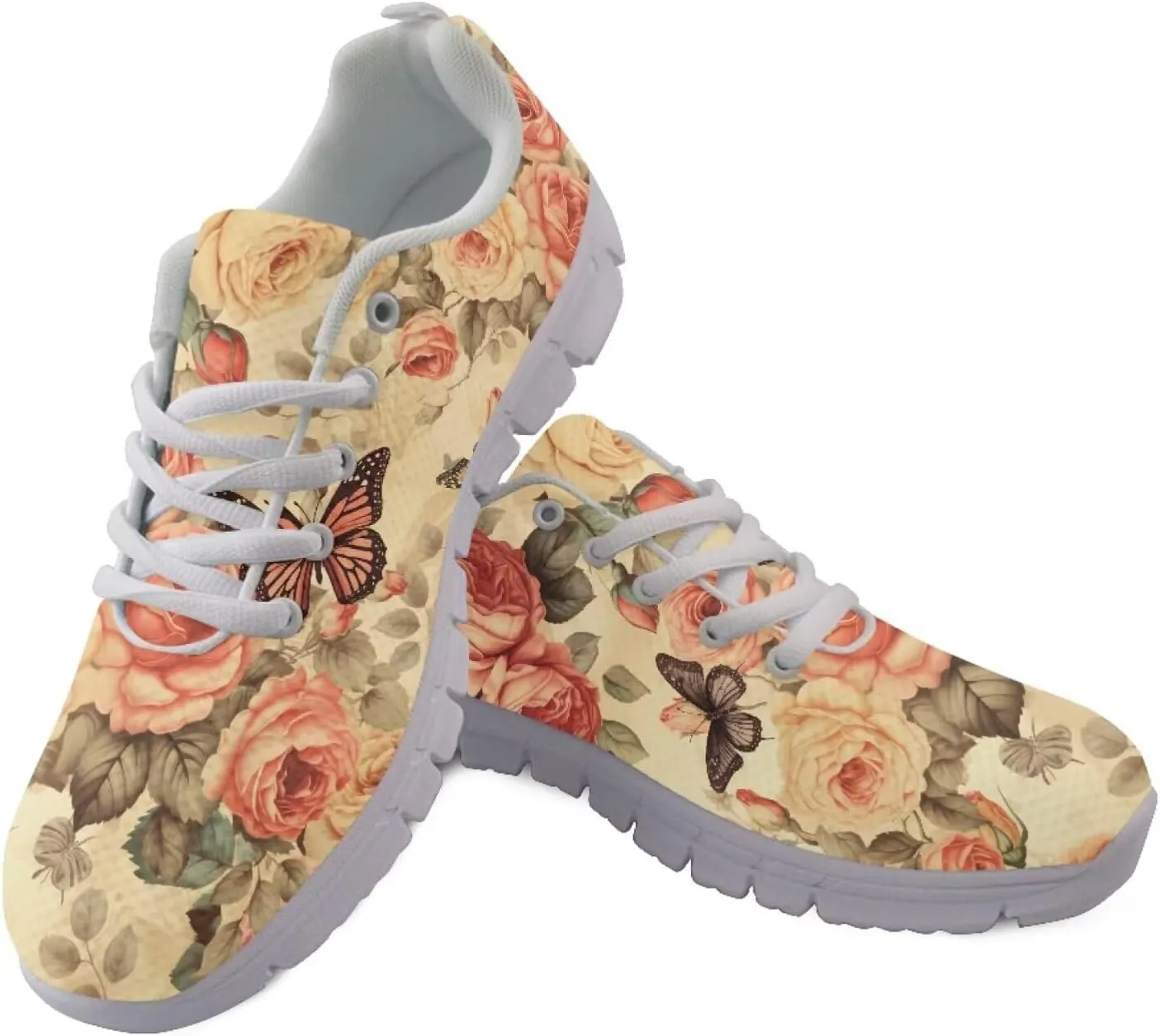 SYtrade Womens Walking Shoes Slip On Sneaker White Sole Flat Canvas Shoes