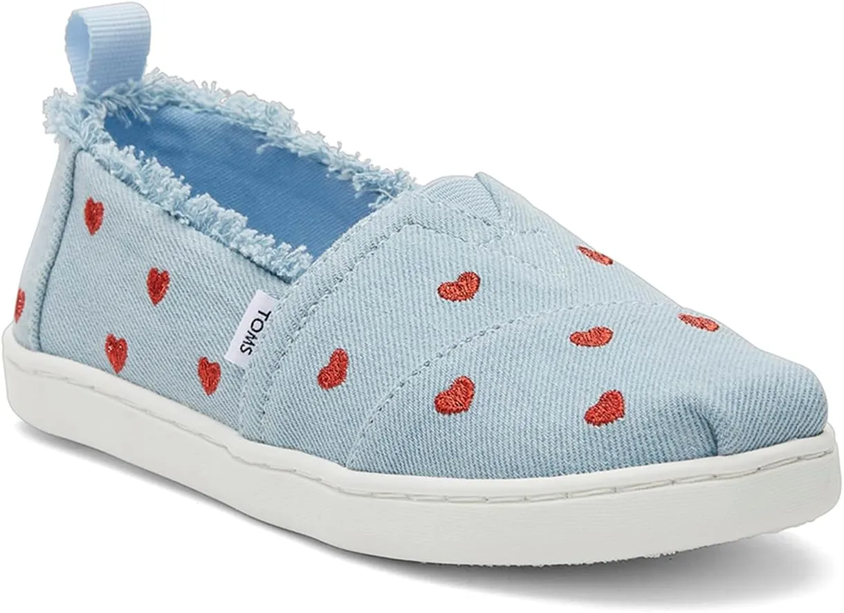 Toms Girl's Classic Alpargata Loafer Flat