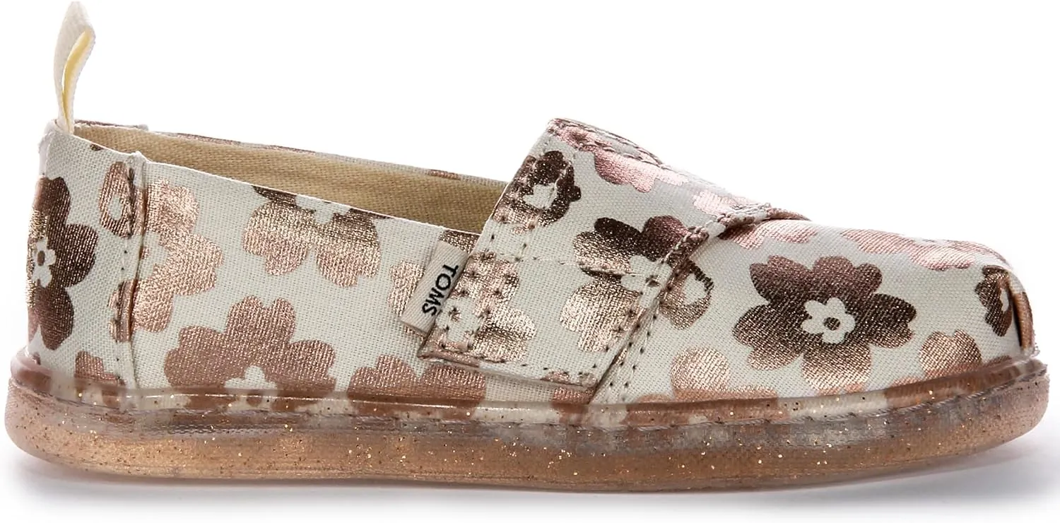 Toms Girl's Classic Alpargata Loafer Flat