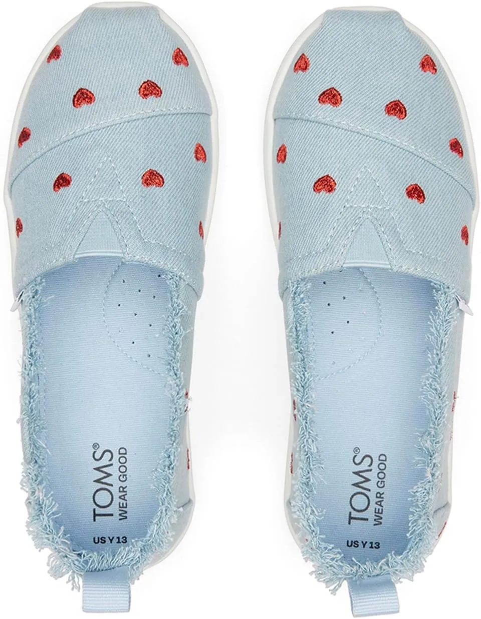 Toms Girl's Classic Alpargata Loafer Flat