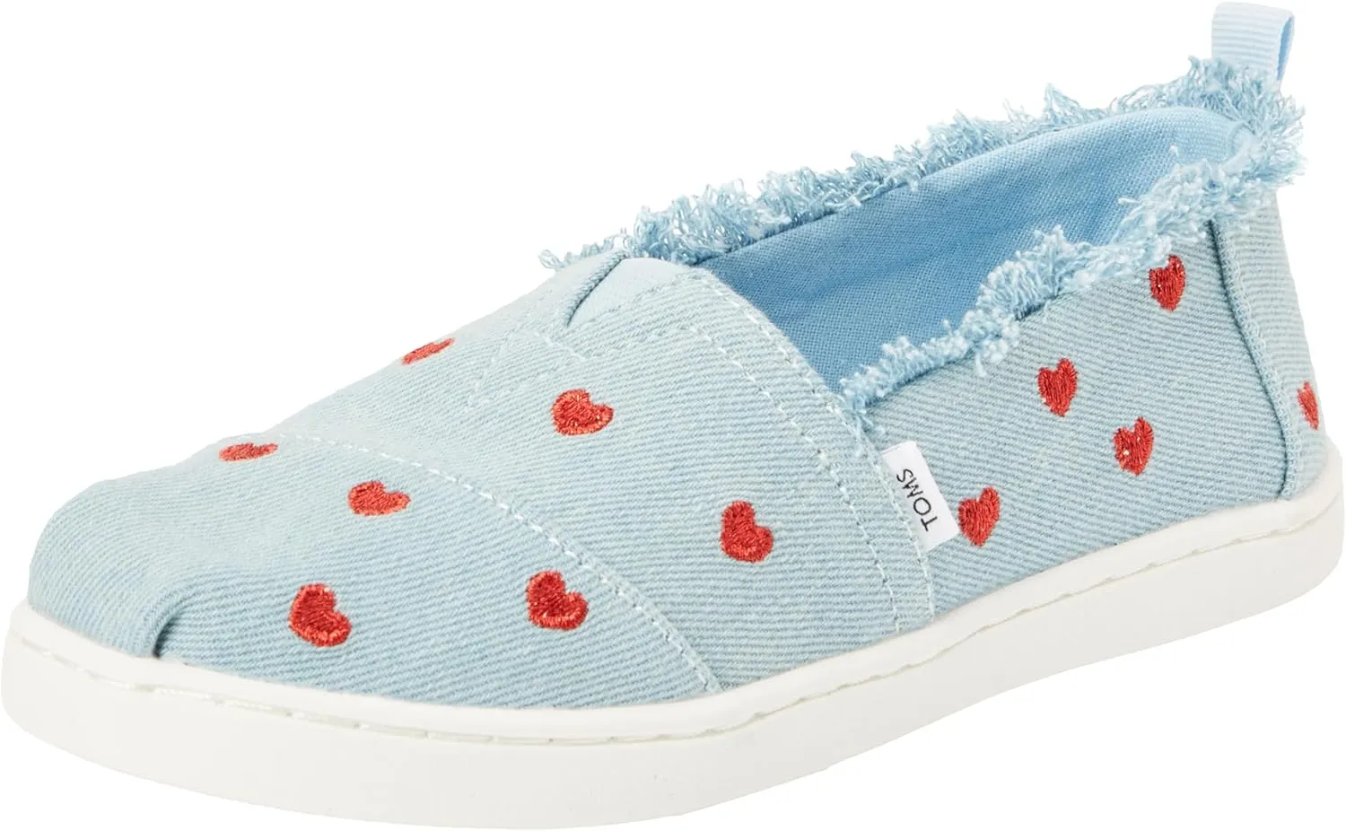 Toms Girl's Classic Alpargata Loafer Flat
