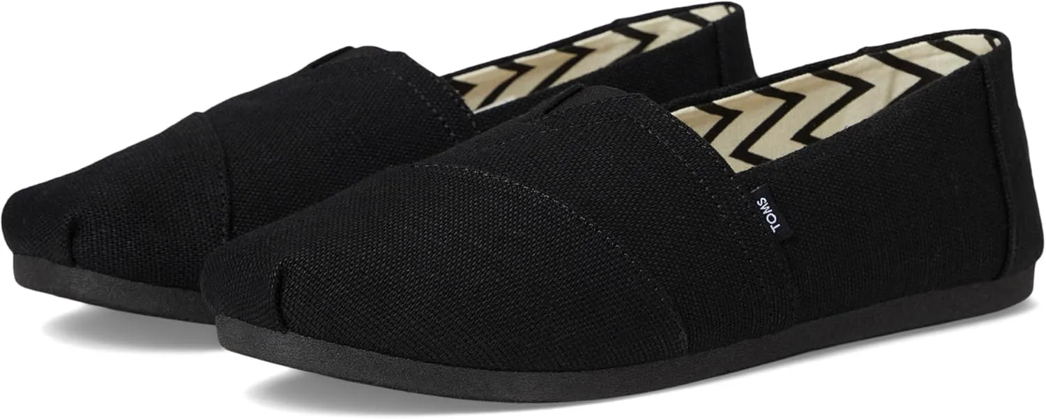 TOMS Women's Classic Alpargata with Heritage Canvas Loafer