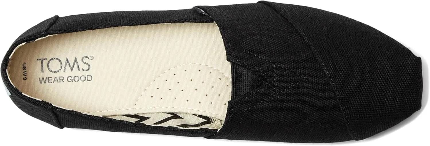 TOMS Women's Classic Alpargata with Heritage Canvas Loafer