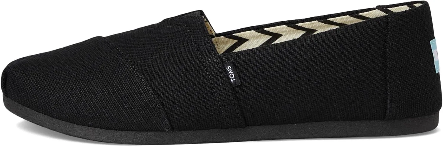 TOMS Women's Classic Alpargata with Heritage Canvas Loafer