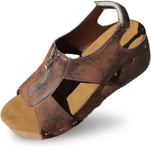 Wedge Sandals for Women Summer Beach Platform Sandals Casual Platform Slides Sandals Open Toe Dressy Wedges Shoes