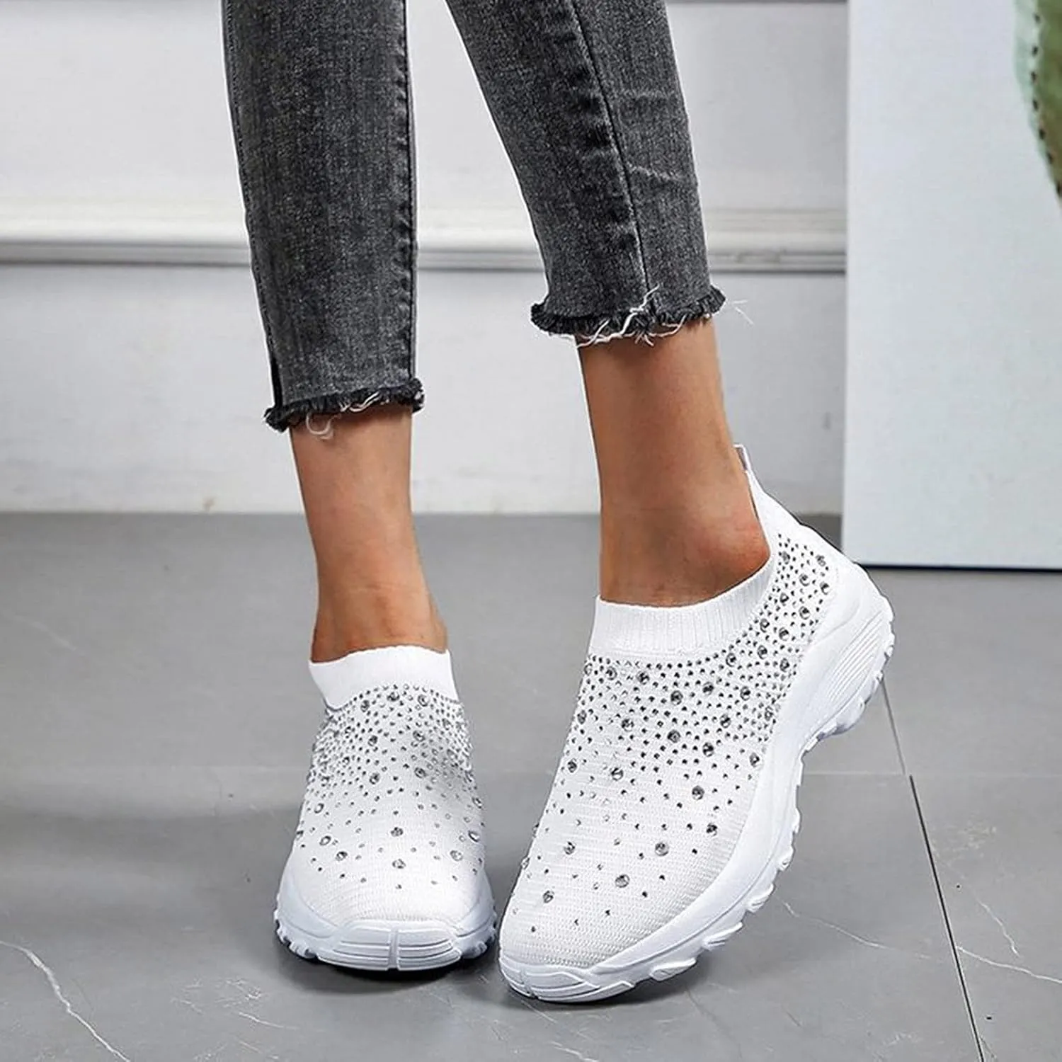 Womens Running Shoes Lightweight Orthopedic Sneakers Fashion Comfortable Walking Shoes Breathable Workout Shoes