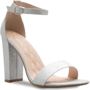 Women's Strappy Chunky Block High Heel - Formal, Wedding, Party ? Simple Classic Pump