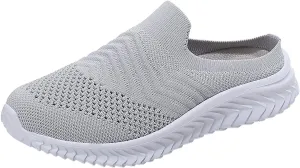 Womens Walking Tennis Shoes Lightweight Orthopedic Loafers Casual Breathable Sneakers Comfortable Mules Casual Garden Clogs