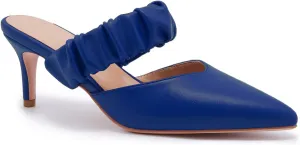 ZXHYZLZ Pointed Toe Kitten Heels For Women 2.5-Inch Low Heels Comfortable Closed Toe Heels Slingback